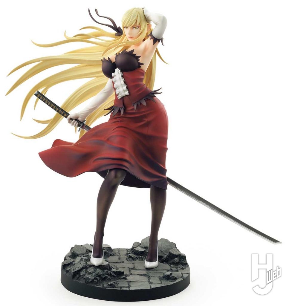 フィギュア新製品「キスショット・アセロラオリオン・ハートアンダーブレード 心渡Ver.」の全体画像