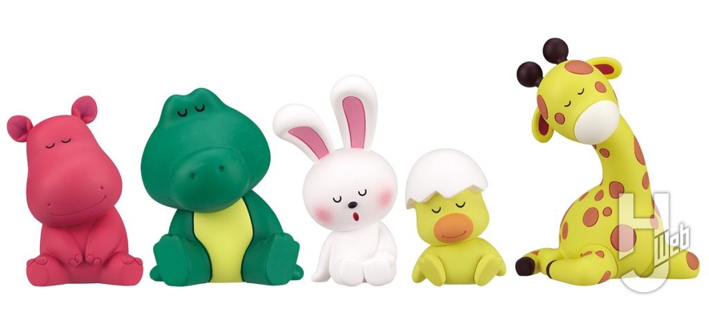 たべっ子どうぶつのカプセルフィギュアの画像