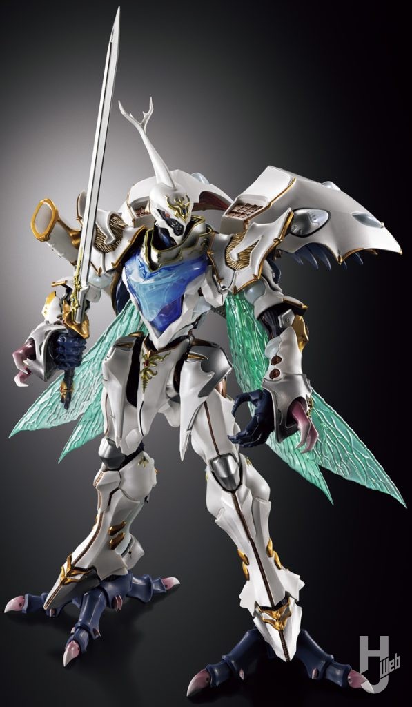 「METAL-BUILD-DRAGON-SCALE-サーバイン（白き秘宝）」ポージング例4