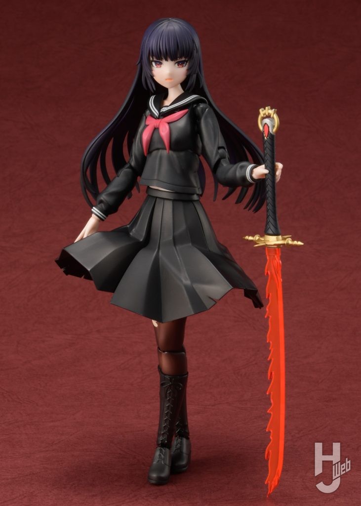 篝火真里亞のプラモデルの全体画像その2