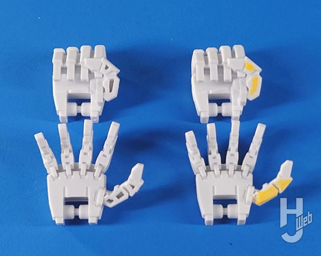 セルティエの外殻ユニットのプラキットの製作画像その2