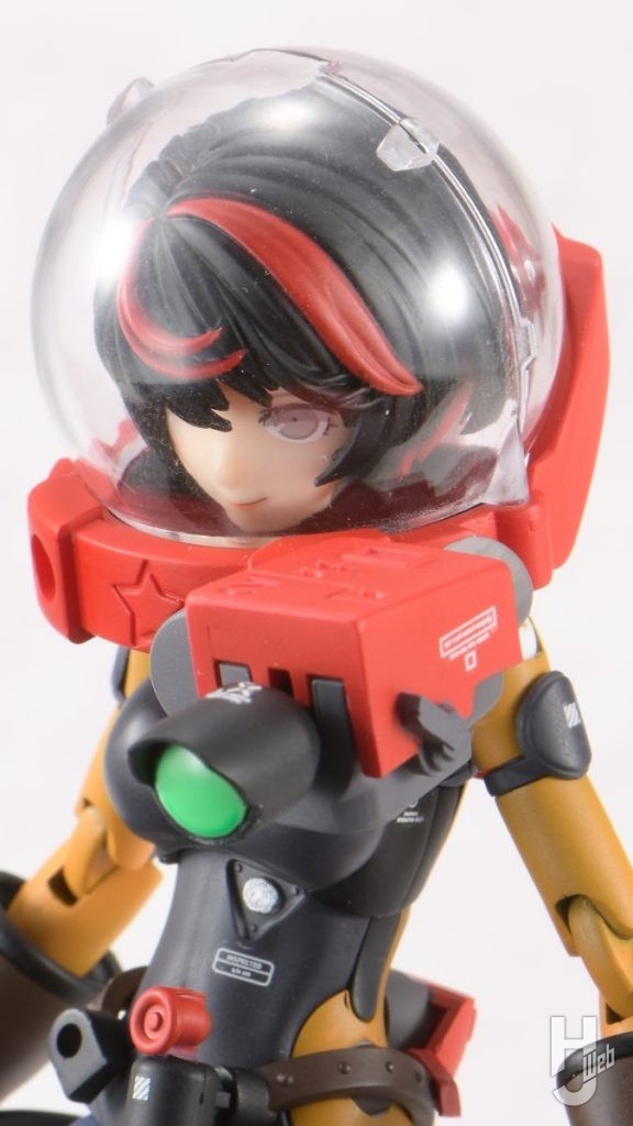 コスモスのスペースレスキューカスタムのプラモデルのアップ画像その1