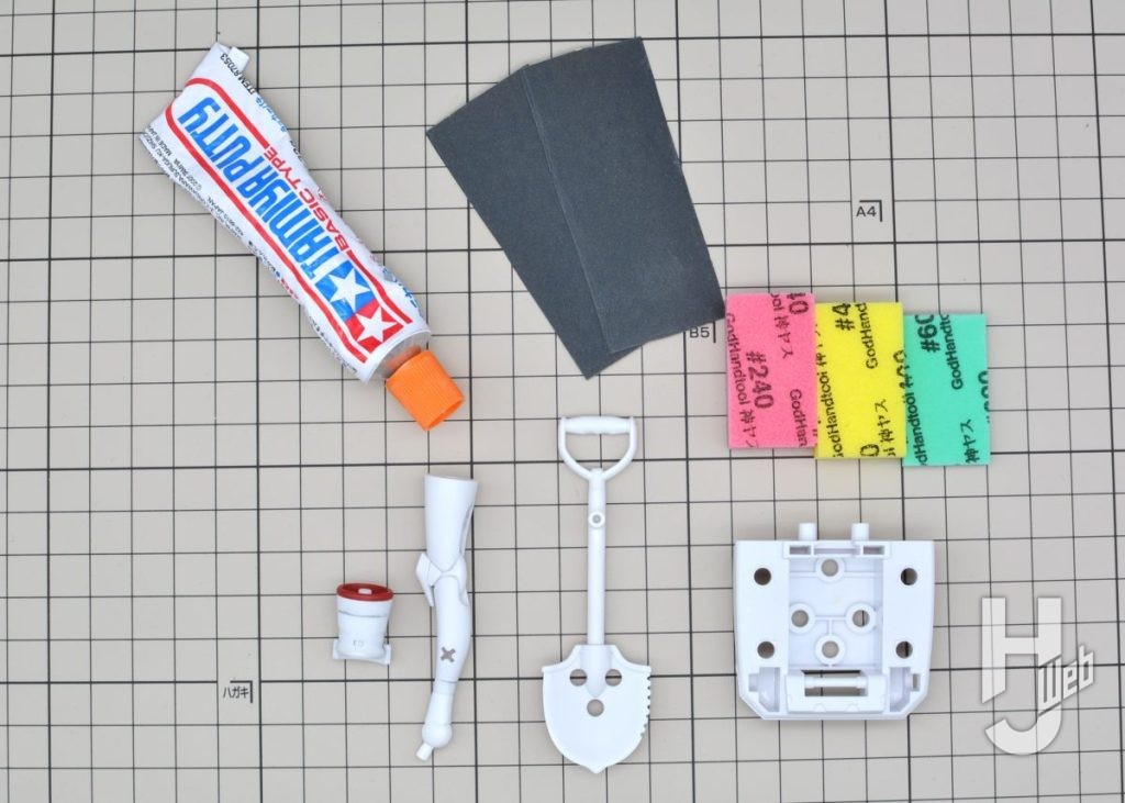コスモスのプラモデルの製作の画像その2
