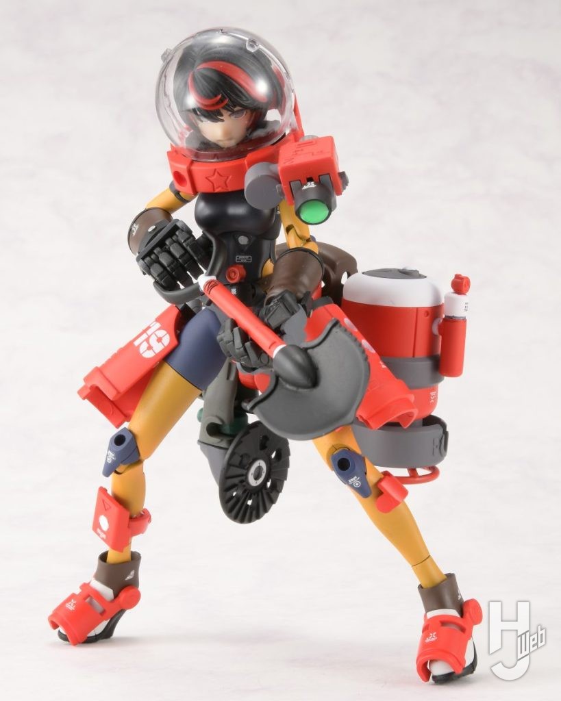 コスモスのスペースレスキューカスタムのプラモデルの全体画像その4