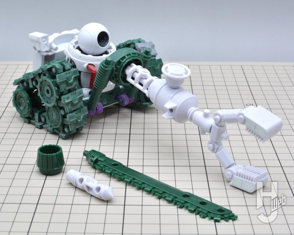 小型重機メカの製作の画像