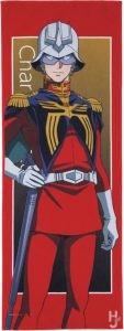 機動戦士Gundam-GQuuuuuuX-キャラクターイラスト-フェイスタオル-シャア・アズナブル