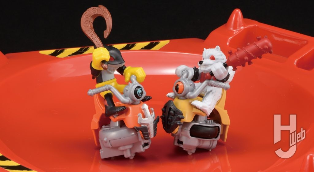 モンスモト DXバトルアリーナセット01 アルファ・ウルフ&メガロドンセット
