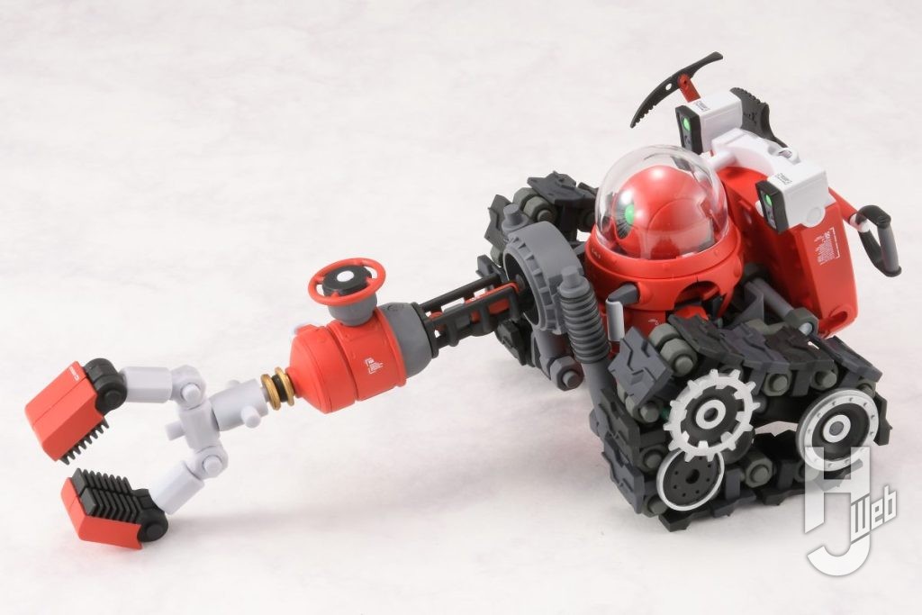 コメット119のプラモデルの全体画像その1