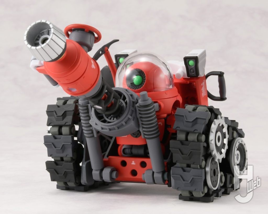 コメット119のプラモデルの放水車タイプの画像