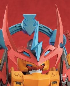 ドーパミン製作「雷神丸」頭部アップ