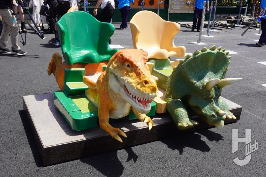 ディノランナー記念撮影場