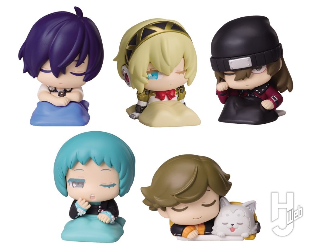 ペルソナ3のデフォルメフィギュアのカプセルトイの画像