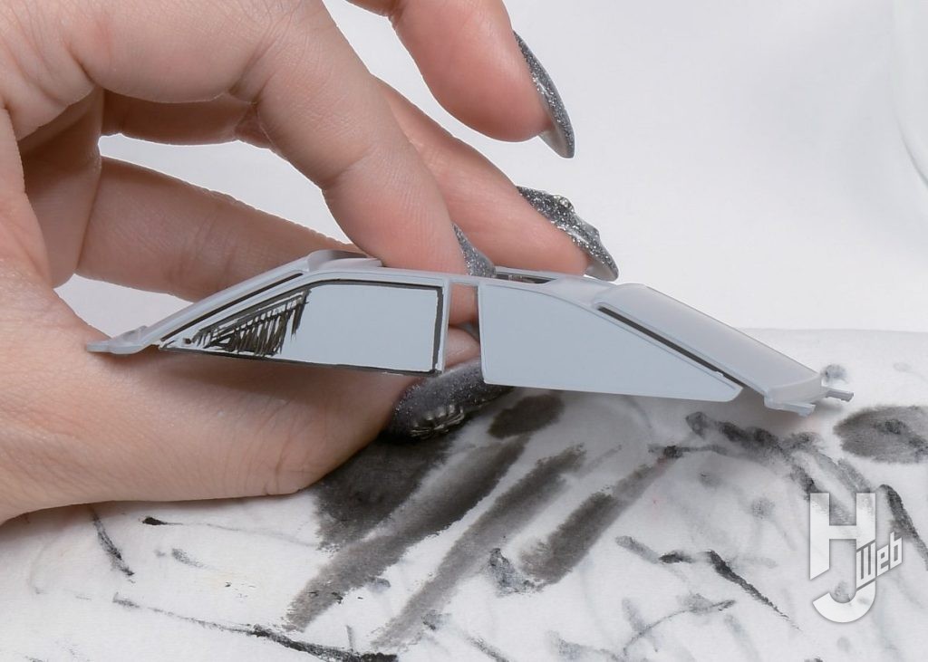 拓海のハチロクのプラモデルの製作の画像その14