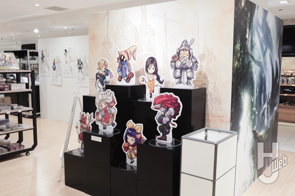 スクウェア・エニックスポップアップストアの展示の画像その3