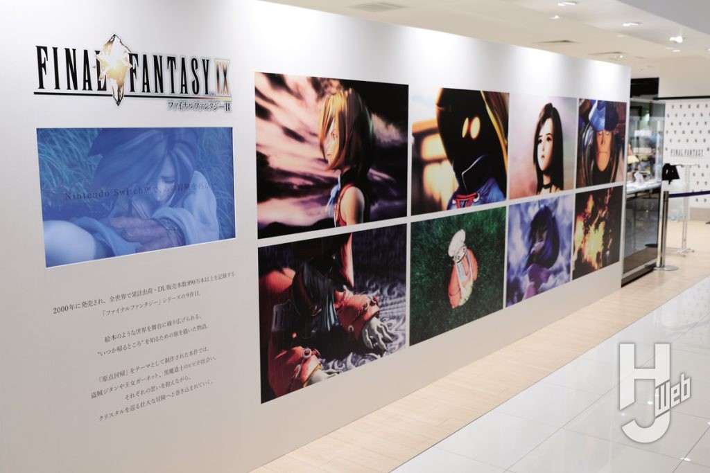 スクウェア・エニックスポップアップストアの展示の画像その1