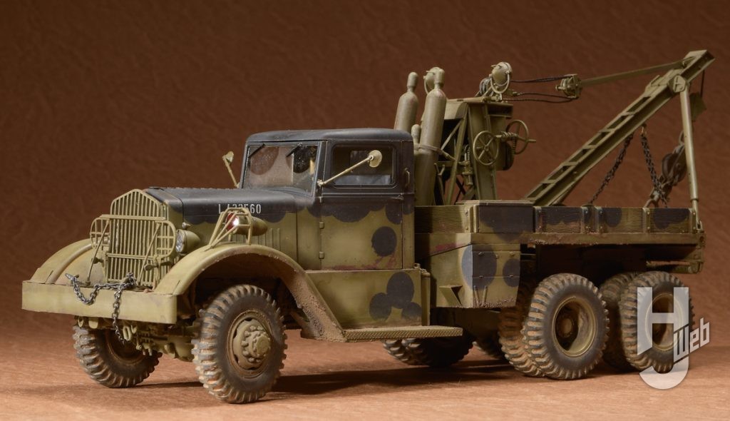 アメリカ軍 ワード・ラ・フランス M1000 シリーズ2 重レッカー車

