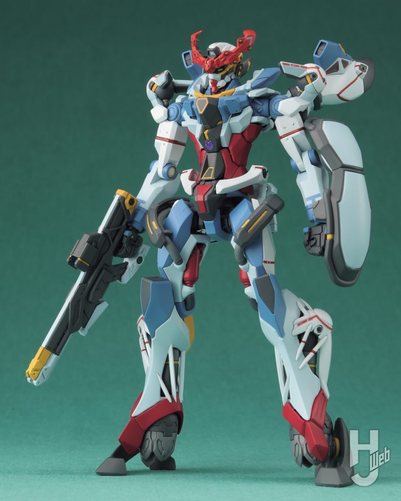 GQuuuuuuXのプラモデルの全体画像その1