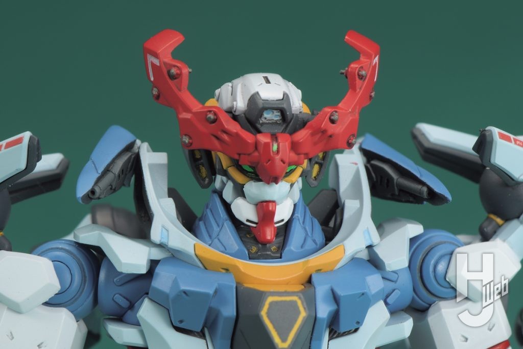 GQuuuuuuXのプラモデルのアップ画像その2