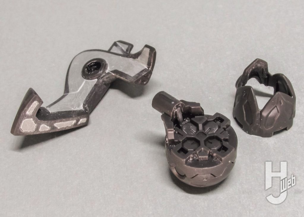 GQuuuuuuXのプラモデルの製作の画像その8