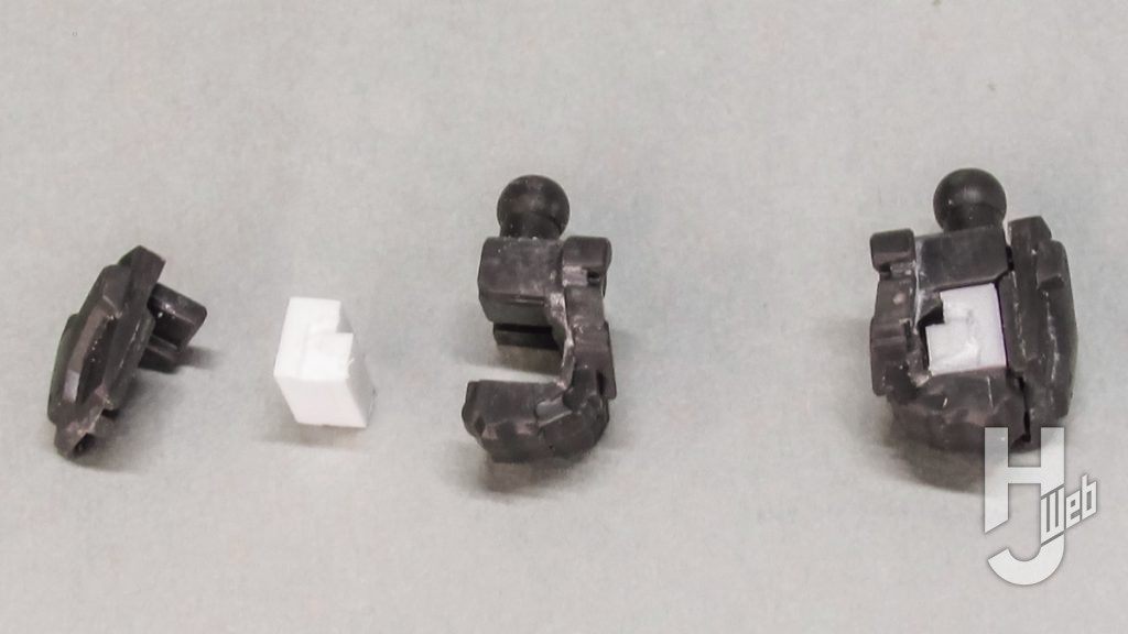 GQuuuuuuXのプラモデルの製作の画像その7