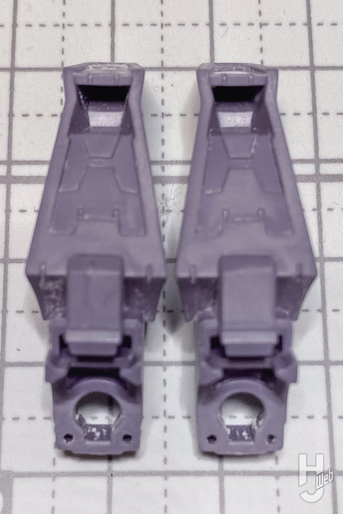 リーベン・ヴォルフのプラモデルの製作の画像その2