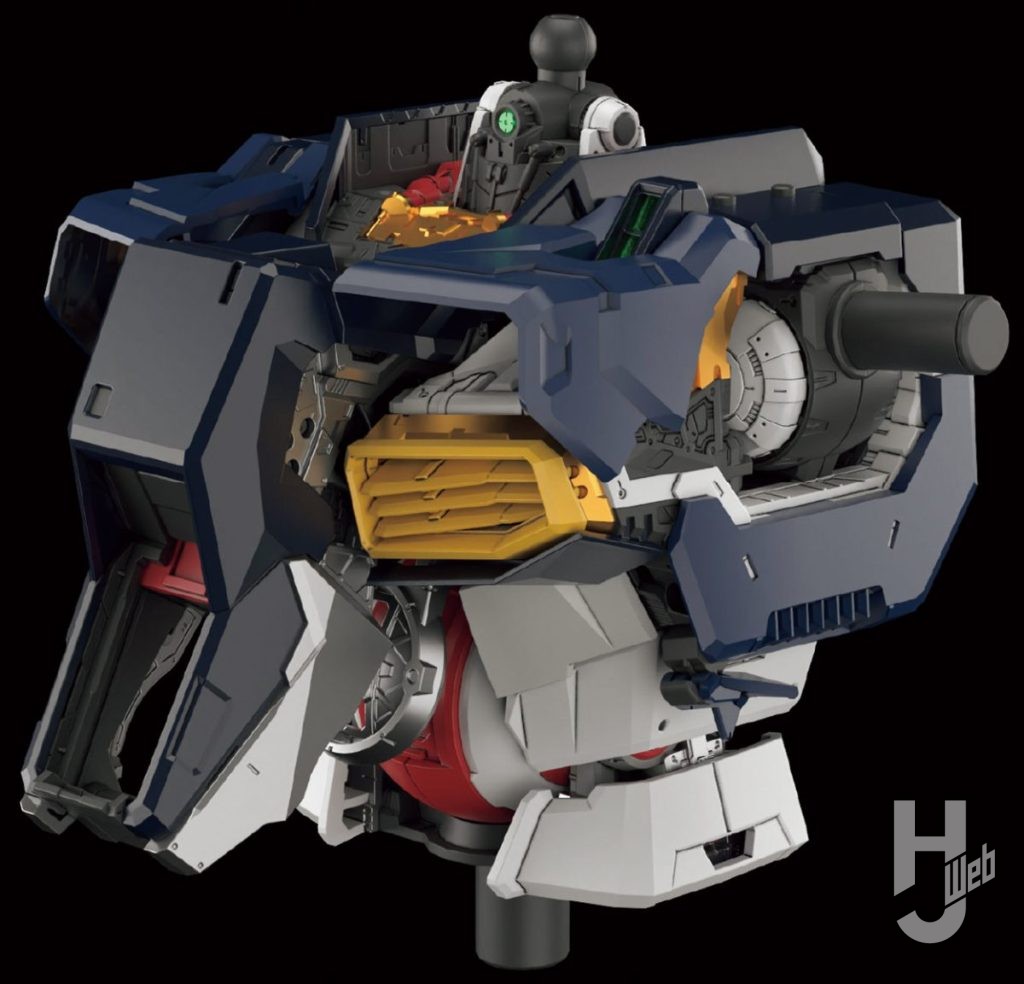 PERFECT GRADE UNLEASHED νガンダム胴体ハッチ展開