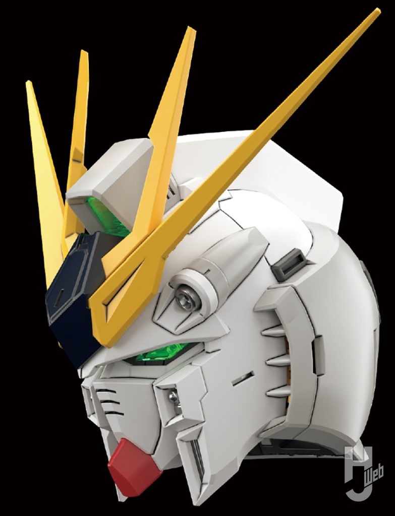 PERFECT GRADE UNLEASHED νガンダム頭部横
