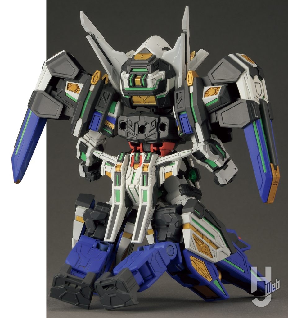「SDWH GF ガンダムアストレア タイプ-F」背面