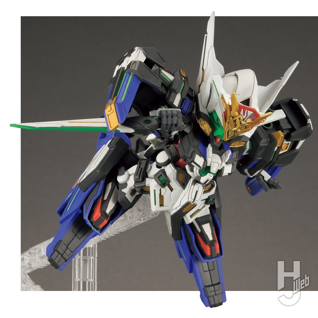 「SDWH GF ガンダムアストレア タイプ-F」ポージング例