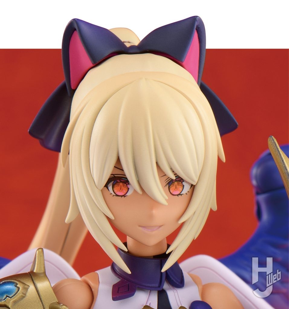 ニルエット製作「シャルメド〈アトラスフレイムVer.〉」フェイスパーツ笑み