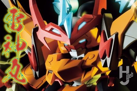 強敵・御羅院の魔神「雷神丸」をキットレビュー! あえてクリアーパーツを塗装し、全身のシャープ化にこだわった姿をご覧あれ!【魔神創造伝ワタル】
