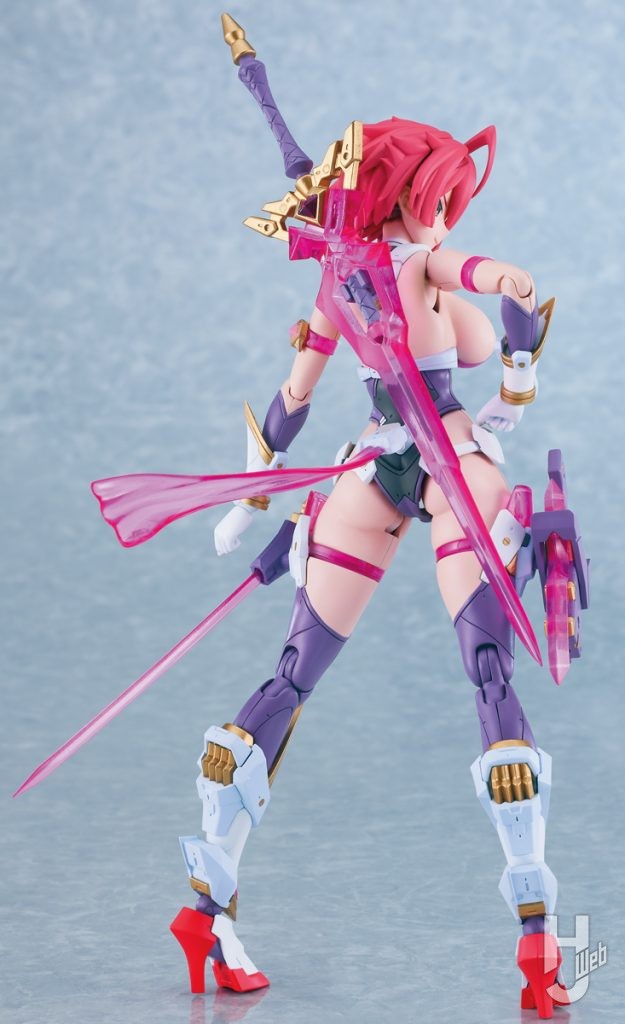 「PLAMATEA-キューティーハニー」背面武器背負い