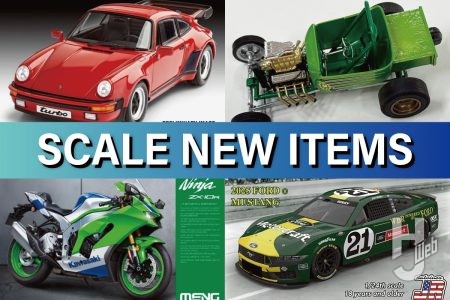 ドイツレベル「ポルシェ911ターボ 50周年記念ギフトセット」や、モンモデル「カワサキ Ninja ZX-10R」などの新作カー&バイクモデル情報!