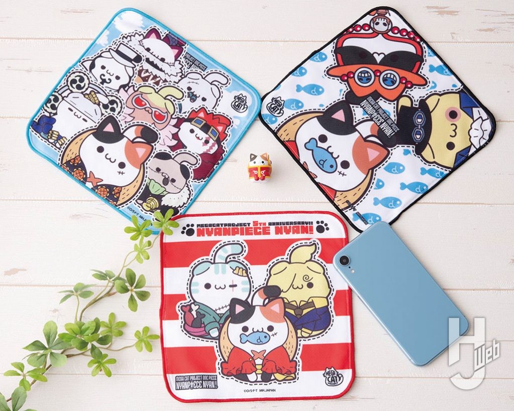 ONEPIECEのニャンコ化グッズシリーズのイメージ画像