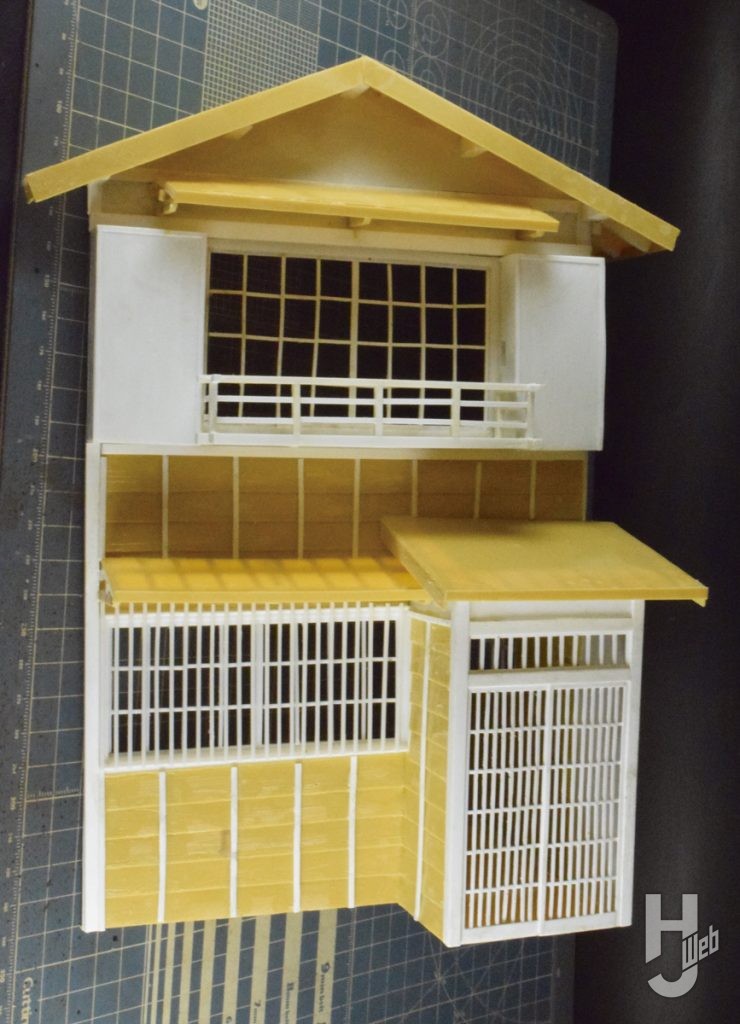 山田卓司製作「お医者さんが来てくれた日」製作途中