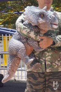 トリケラトプスの赤ちゃん