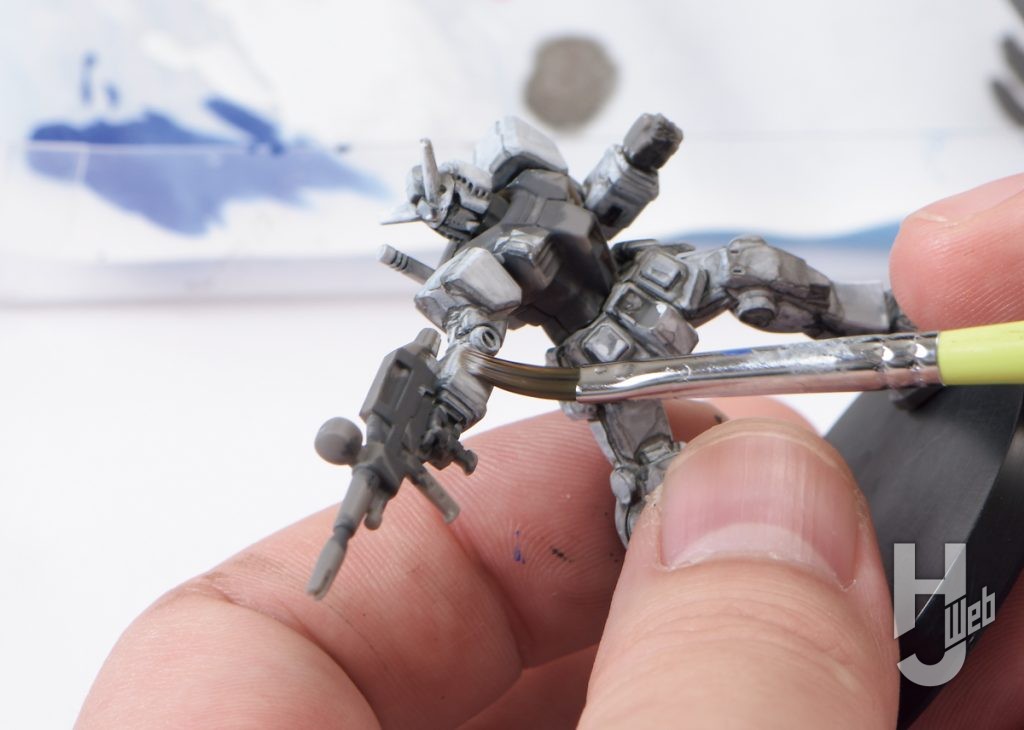 「ガンダムアッセンブル」メインカラー塗装1