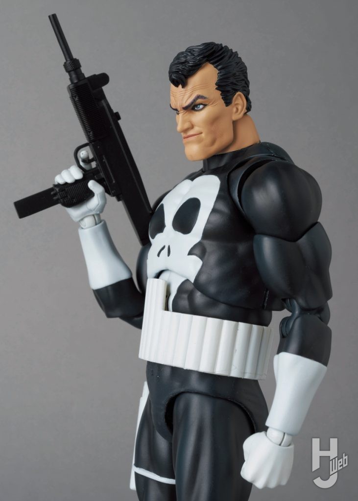 パニッシャーの可動フィギュアのアップ画像その1