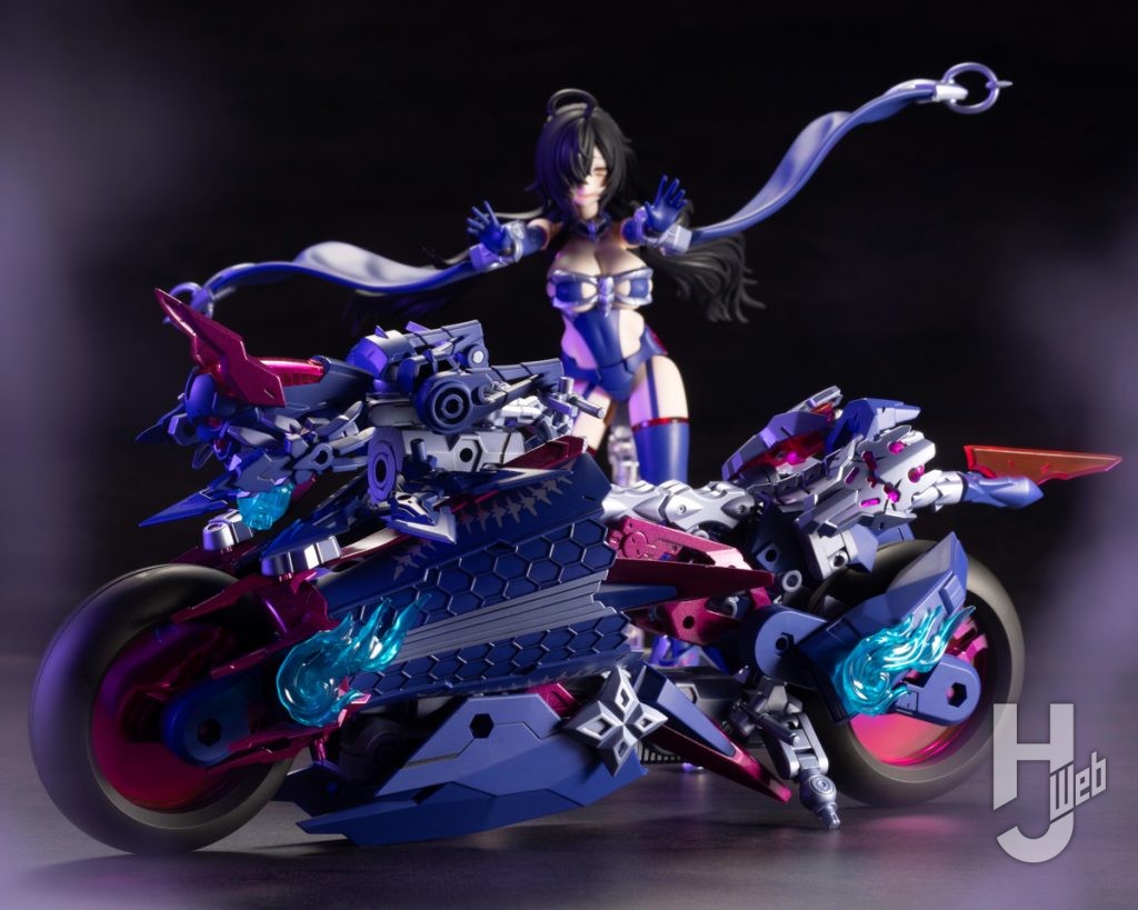 バイク型ビークルラピッドレイダーのプラモデルの商品イメージの画像