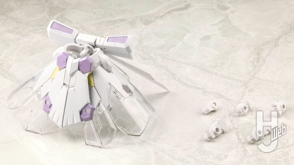 スカート型装甲パーツエクスアーマーEドレスバージョンホワイトの商品画像
