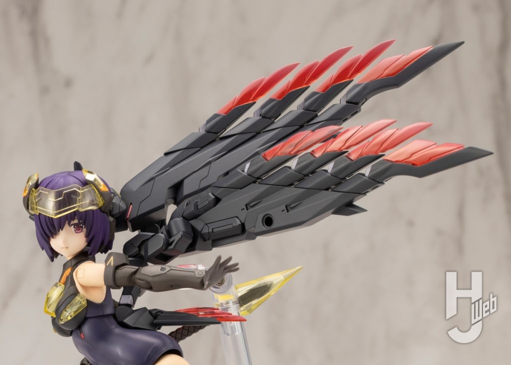 プラモデルのウェポンパーツウィングエッジブラックバージョンの商品イメージの画像