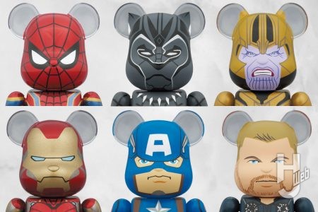 アイアンマン マーク85、キャプテン・アメリカ、ソー、アイアン・スパイダー、ブラックパンサー、サノスと『マーベル・インフィニティ・サーガ』の人気キャラたちが「BE@RBRICK CHASE」にラインナップ！