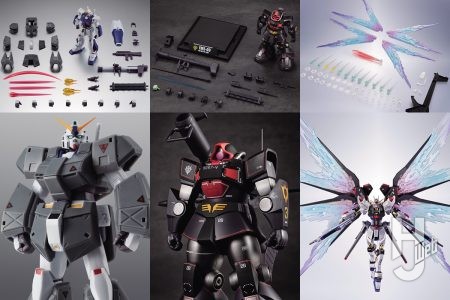 新作続々登場！チョバム・アーマー装備の「ガンダムNT-1」や「プロトタイプ・ドム」、ストライクフリーダムガンダム専用のエフェクトパーツセットなど一挙にチェック【ROBOT魂】