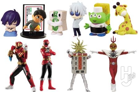 【カプセルトイ最新情報】「なんだこれは！」な「タローマン」フィギュアなどが登場！スーパー戦隊の歴代レッドも集結！