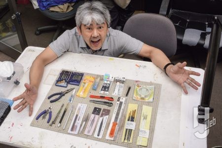 セイラマスオも愛用!100円ショップのアイテムで始める筆塗り塗装!プロモデラー・セイラマスオから学ぶツールの選び方
