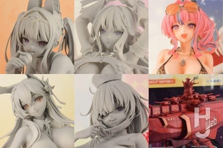 閃乱カグラ「鴇～抱き枕Ver.～」原型初公開！アズレン「ブレマートン ～ピロー・コンサルテーション ver.～」「樫野～スチルイラスト ver.～」のデコマスも展示。「銀河戦国群雄伝ライ　戦艦金剛Ⅱ」の彩色試作も！【あみあみホビーキャンプ／ワンフェス2025[夏]】