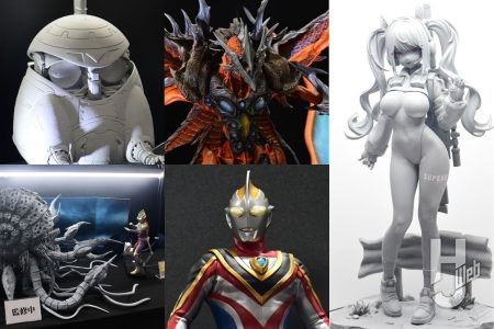 『勝利の女神：NIKKE』新プラキット第1弾「アリス」の原型が初展示！『ジュブナイル』テトラソフビ、『ウルトラマンティガ』ガタノゾーア、『ガメラ3』イリスなど注目のフィギュアが多数展示【エクスプラス／ワンフェス2025[夏]】
