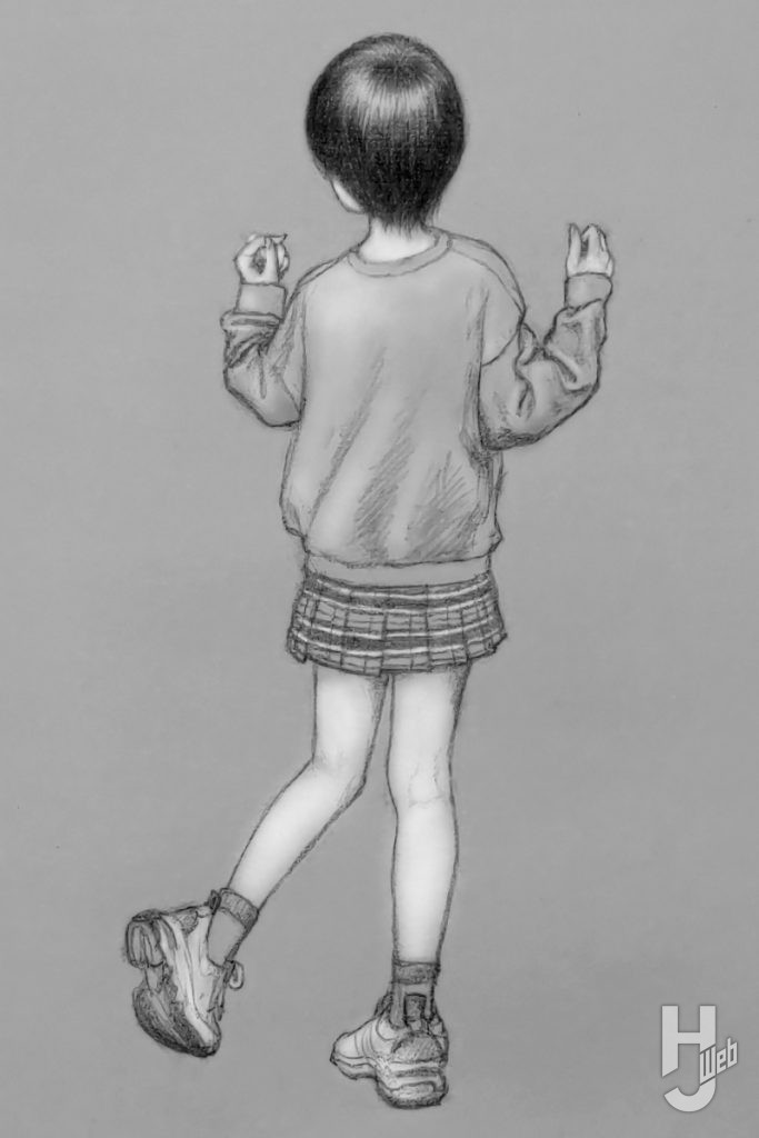 アンダーソン芳井美伶設定画背面