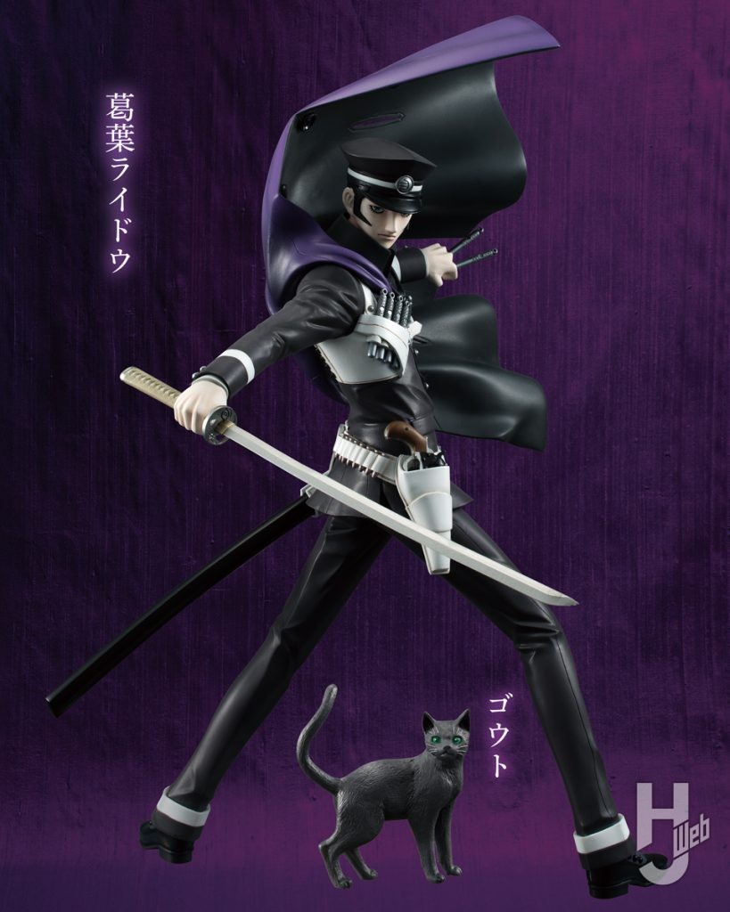 葛葉ライドウとゴウトのフィギュアのメイン画像