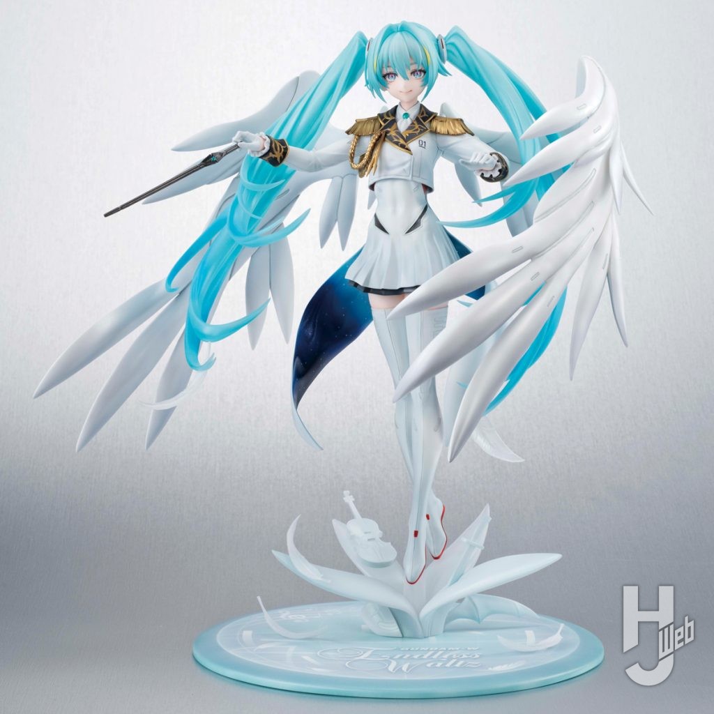 ウイングガンダムゼロEWモチーフの初音ミクのフィギュアのメイン画像